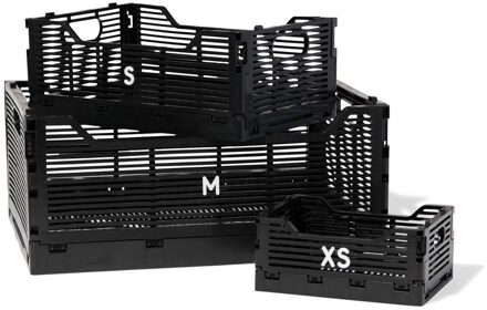 Hema Klapkrat letterbord recycled zwart (zwart)