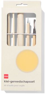 Hema Klei-gereedschapsset 6-delig