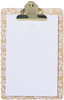Hema Klembord 28x18 bloem