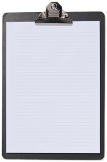 Hema Klembord 34x23 met A4 schrijfblok zwart