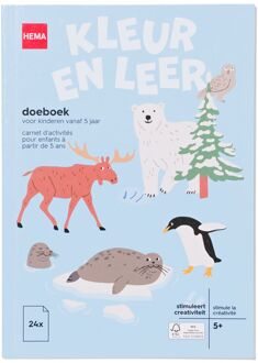Hema Kleur en doe boek 5+