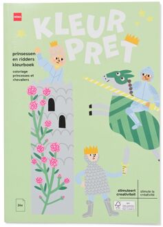 Hema Kleurboek A4 ridders en prinses