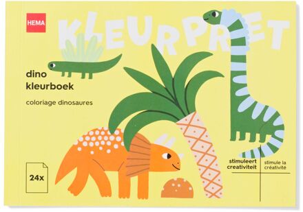 Hema Kleurboek A6 dino's