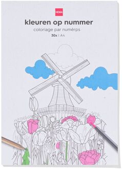 Hema Kleuren op nummer A4