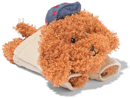 Hema Knuffel 20x11x13cm hond met pet