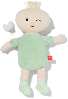 Hema Knuffel babypop groen