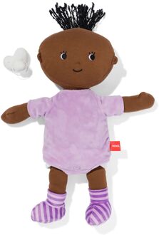 Hema Knuffel babypop lila