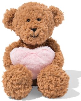 Hema Knuffelbeer 14x14x20cm met cadeauvakje liefde