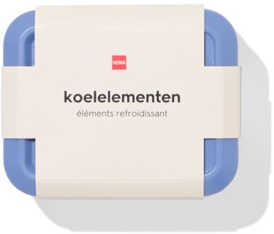 Hema Koelelementen - 2 stuks (blauw)