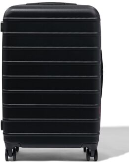 Hema Koffer ABS 43x25x66 zwart met TSA slot