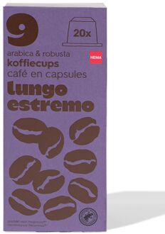 Hema Koffiecups lungo estremo - 20 stuks