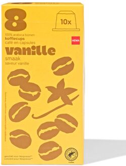 Hema Koffiecups vanille - 10 stuks