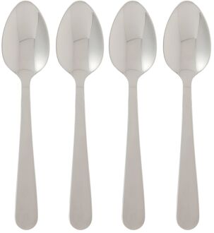 Hema Koffielepels 12cm Sydney - 4 stuks (zilver)