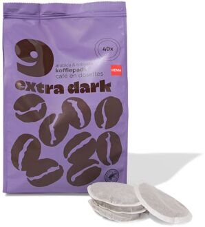 Hema Koffiepads extra dark - 40 stuks