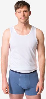 Hema Korte herenboxers - 3 stuks donkerblauw (donkerblauw) - XL