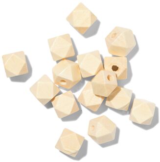 Hema Kralenmix hout hoekig