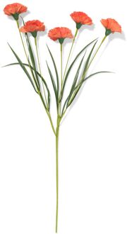 Hema Kunstbloem tuinanjer oranje (oranje)