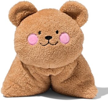 Hema Kussen met knuffel-deken hond
