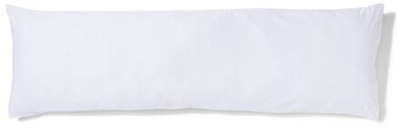 Hema Kussensloop 50x160cm zacht katoen wit (wit)