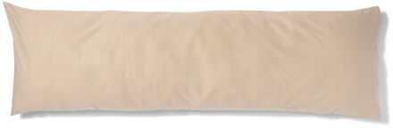 Hema Kussensloop 50x160cm zacht katoen zand (zand)