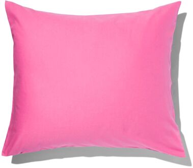 Hema Kussensloop 60x70cm zacht katoen felroze (roze)