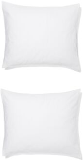 Hema Kussenslopen 60x70cm katoen wit (wit)