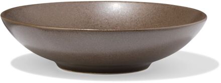Hema Lage schaal Ø15cm PUUR reactief glazuur donkerbruin (donkerbruin)