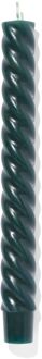 Hema Lange huishoudkaars Ø2.2x22 gedraaid donkergroen (donkergroen)