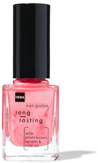 Hema Langhoudende nagellak 106 sparky blush (roze)