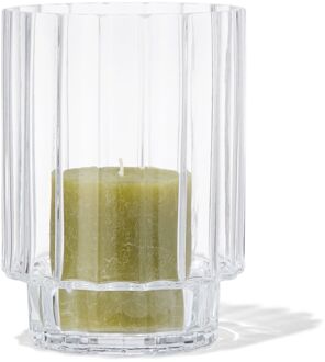 Hema Lantaarn ⌀11.5x15cm glas retro (transparant)