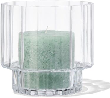 Hema Lantaarn ⌀18x16.5cm glas retro (transparant)