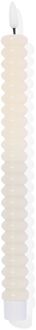 Hema LED kaars Ø2.5x29cm ribbel ivoor (ivoor)