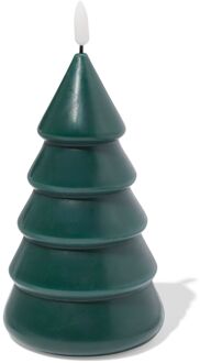 Hema Led kerstboom kaars 9.4x16.5x9.4cm