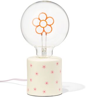 Hema Led-lamp 12.5x12.5x23cm bloem