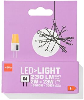 Hema Led licht clear G4 2W 230lm dim
