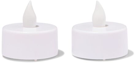 Hema Led-theelichten - 2 stuks (wit)
