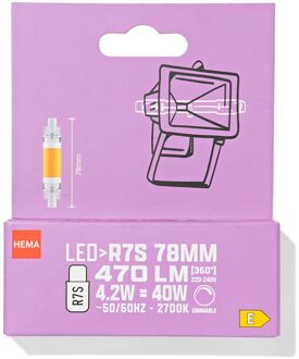 Hema Led TL-buis eel GR7S 4.2W 470lm dim