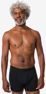Hema Lekvrij boxer katoen kort voor licht urineverlies zwart (zwart) - XL