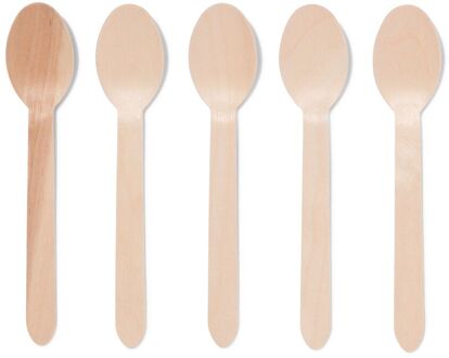 Hema Lepels hout 10 stuks