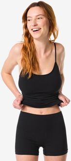 Hema Licht corrigerende shortie naadloos katoen zwart (zwart) - XL