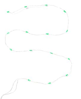 Hema Lichtsnoer 1.8m met 15 lampjes kerstbomen voor binnen