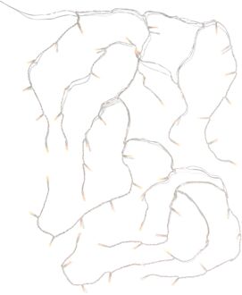 Hema Lichtsnoer 12m met 200 LED ijspegels (wit)