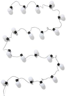 Hema Lichtsnoer solar 7m met 20 lampjes wit voor buiten