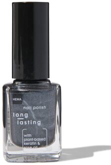 Hema Long lasting nagellak 1021 dusy grey (donkergrijs)