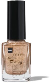 Hema Long lasting nagellak 1027 gold stars (goud)