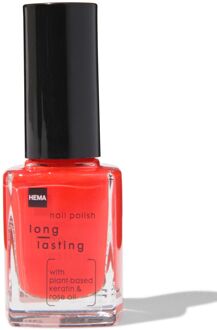 Hema Long lasting nagellak 206 royal orange (oranje)
