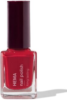 Hema Long lasting nagellak 210 pure HEMA (rood)