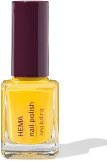 Hema Long lasting nagellak 302 sunny flowers (geel)