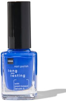 Hema Long lasting nagellak 347 Delft Blue (blauw)