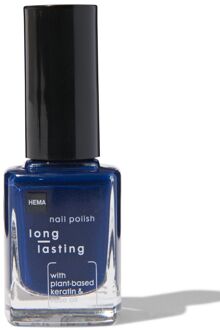 Hema Long lasting nagellak 348 Dutch denim (blauw)